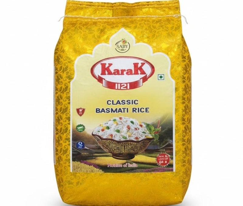SABY Karak Classic Basmati Rice 5kg - Image 1